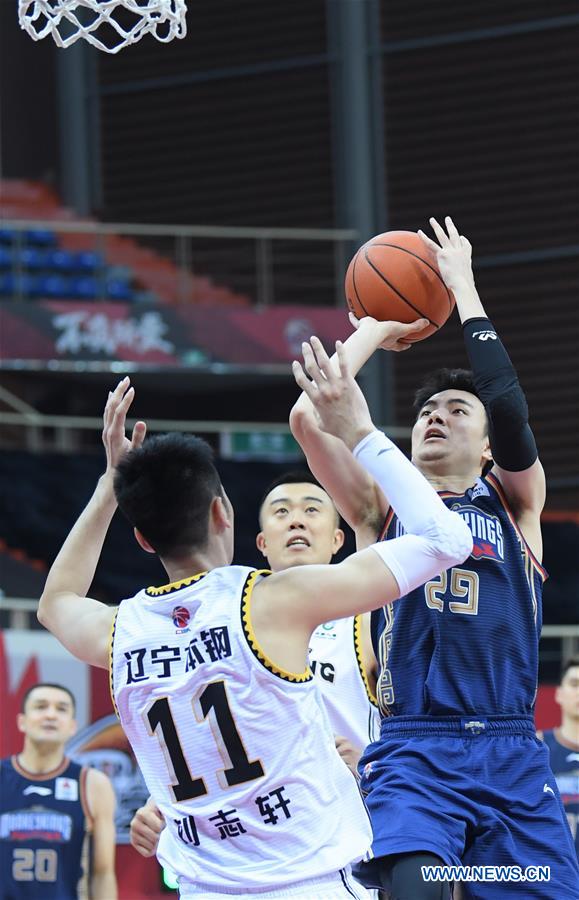 (SP)CHINA-ZHUJI-BASKETBALL-CBA LEAGUE-LIAONING VS NANJING (CN)