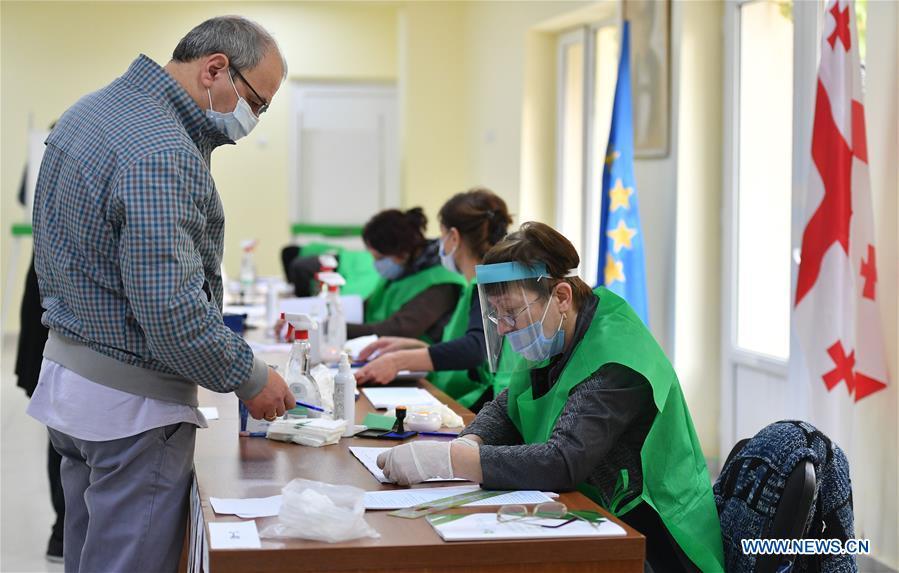 GEORGIA-TBILISI-PARLIAMENTARY ELECTION-VOTE
