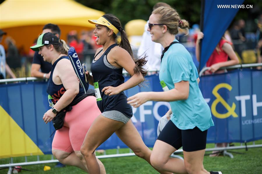 Runners participate in 29th Auckland Marathon amid COVID19 pandemic Xinhua English.news.cn