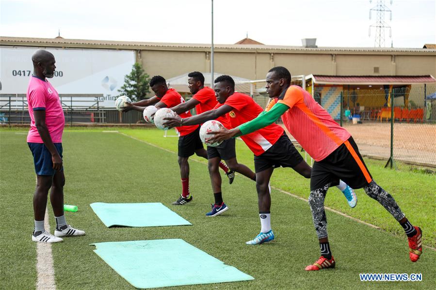 (SP)UGANDA-KAMPALA-FOOTBALL-KCCA FC-TRAINING