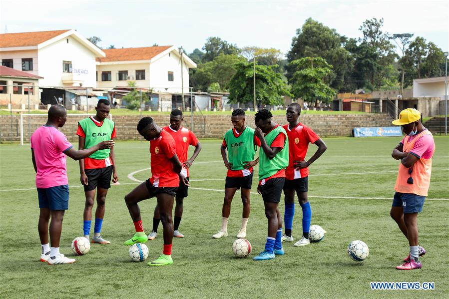 (SP)UGANDA-KAMPALA-FOOTBALL-KCCA FC-TRAINING