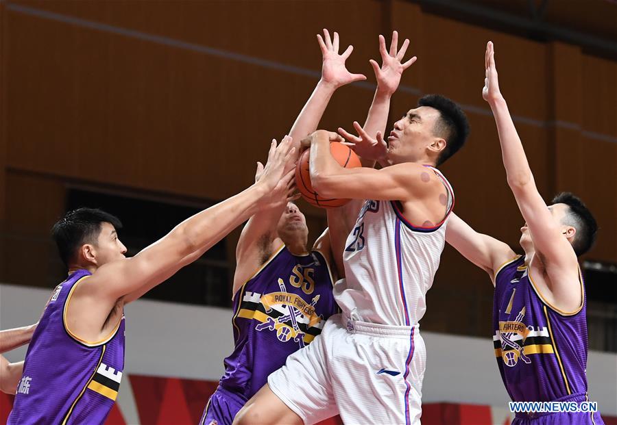CBA Beijing Royal Fighters vs. Tianjin Pioneers Xinhua English.news.cn