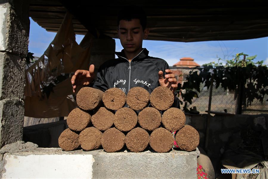 MIDEAST-GAZA-OLIVE OIL WASTE-RECYCLE