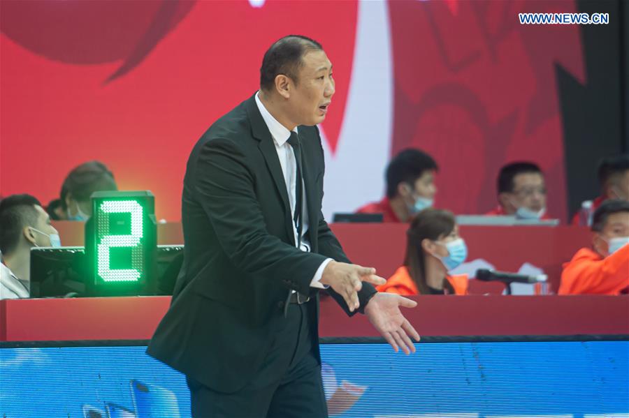 (SP)CHINA-ZHUJI-BASKETBALL-CBA LEAGUE-NANJING VS JILIN