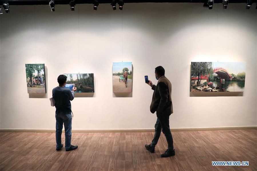 EGYPT-CAIRO-PAINTING EXHIBITION-BEAUTY OF CHINA