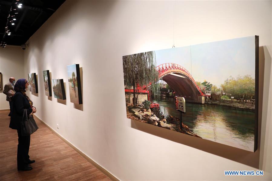 EGYPT-CAIRO-PAINTING EXHIBITION-BEAUTY OF CHINA