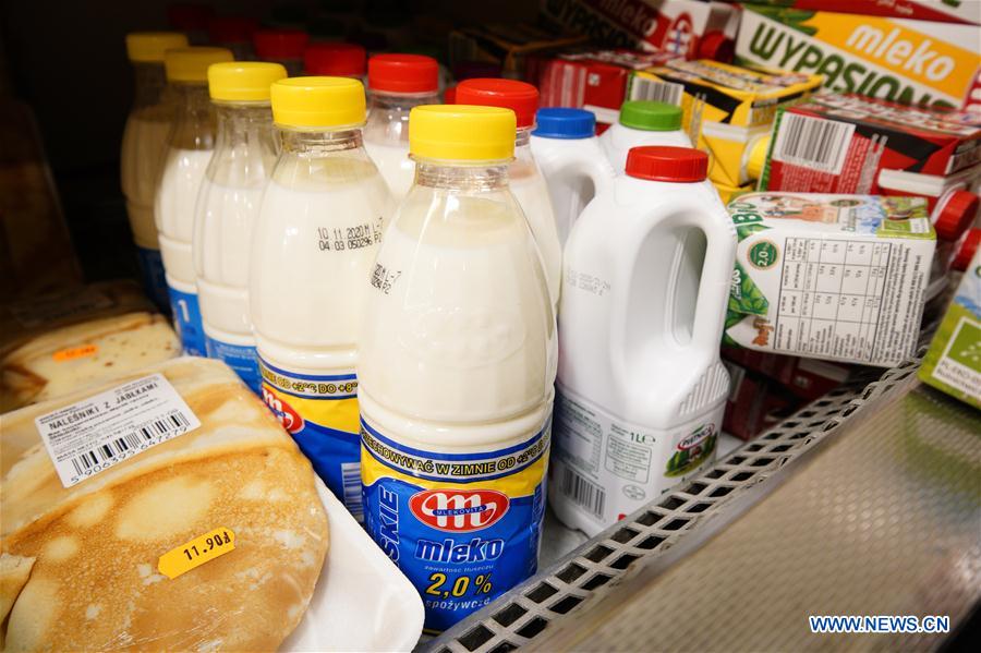 Export of dairy products from Poland to China up 70 pct YoY in H1