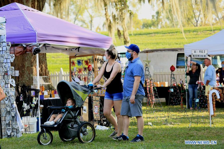 Destrehan Plantation's Fall Event held in Louisiana, U.S. Xinhua