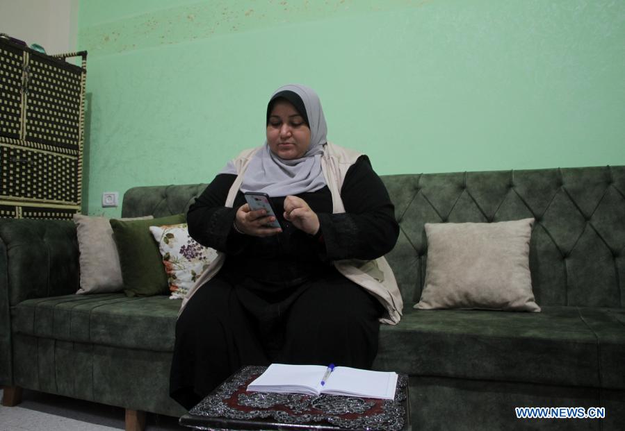 First Female Taxi Driver In Gaza Strip Starts Taxi Office To Deliver Women Only Xinhua