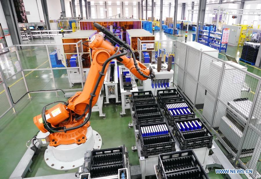 kopi foragte Placeret Lithium battery production becomes leading industrial sector in Lubei  District of Tangshan - Xinhua | English.news.cn