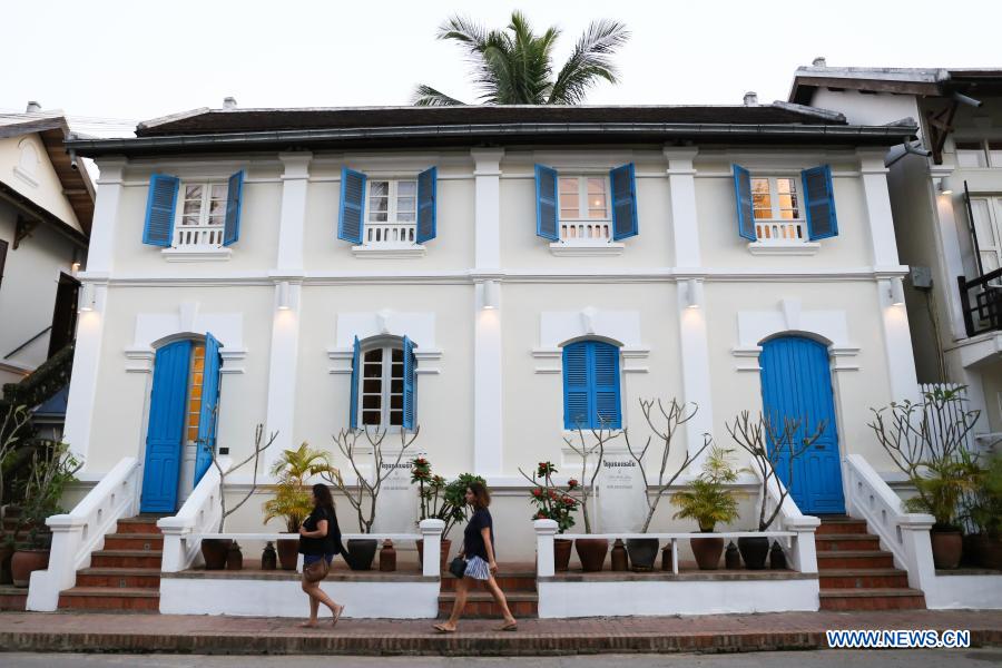 City scenery of Luang Prabang in Laos Xinhua English.news.cn