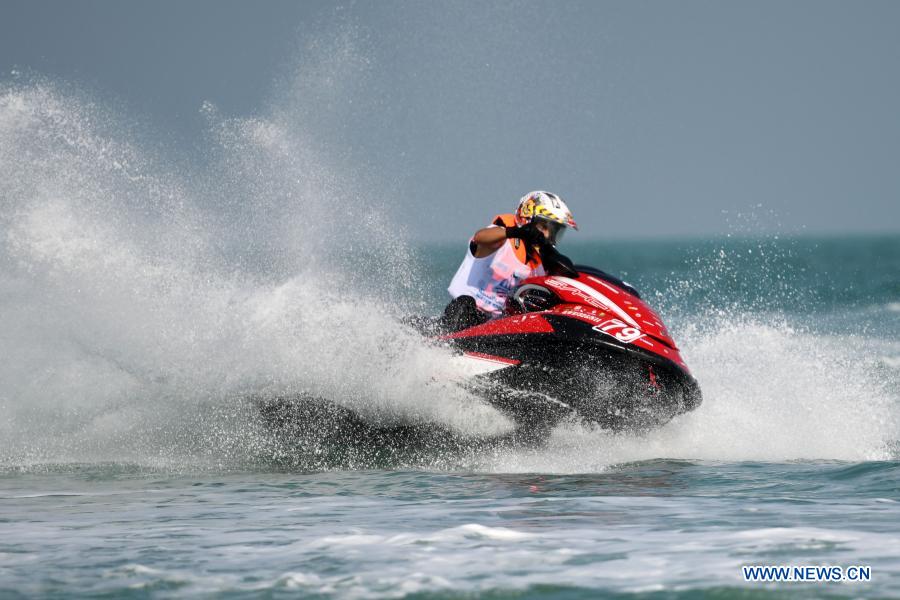 Water scooter racing held in Kuwait City Xinhua English.news.cn