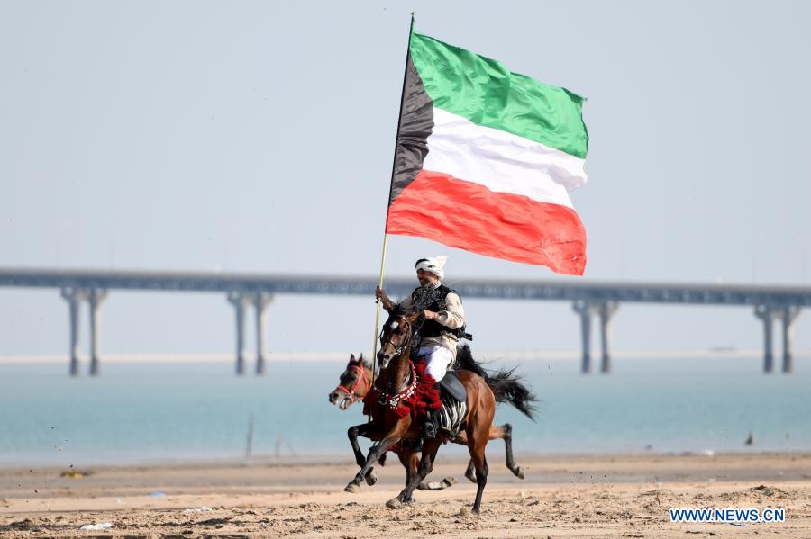Horseriding show held in Jahra Governorate, Kuwait Xinhua English