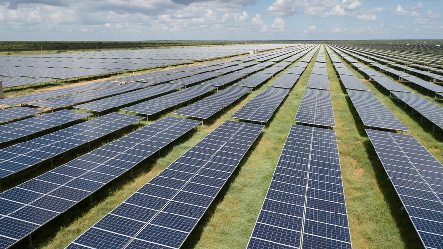 Feature Chineseconstructed mega solar plant powers Kenya Xinhua English.news.cn