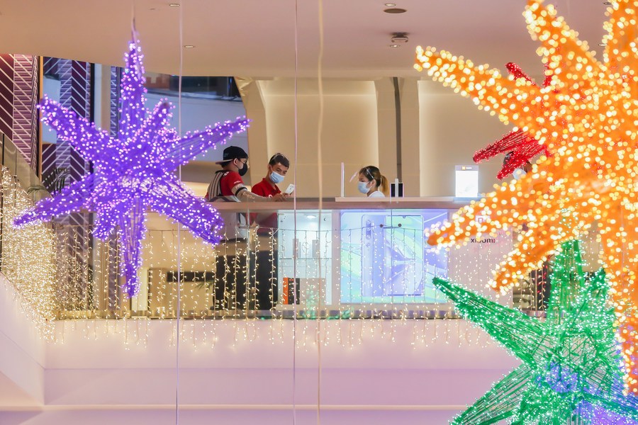 Philippines Mall 2022 Christmas Asia Album: Christmas Decorations At Shopping Mall In Manila, The  Philippines - Xinhua | English.news.cn