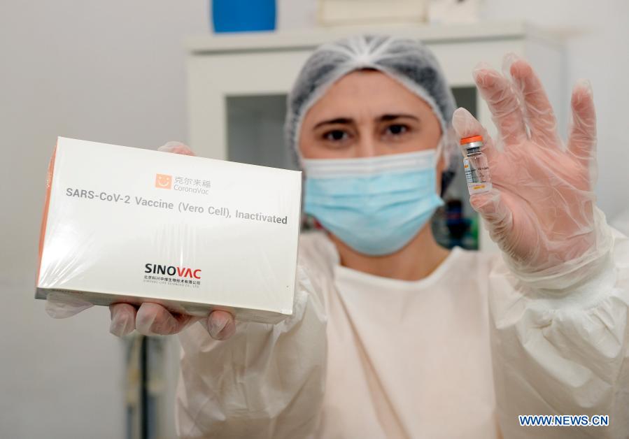 Sinovac vaccine batch number
