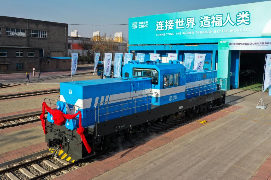 China rolled out its first selfdeveloped hydrogen fuel cell hybrid