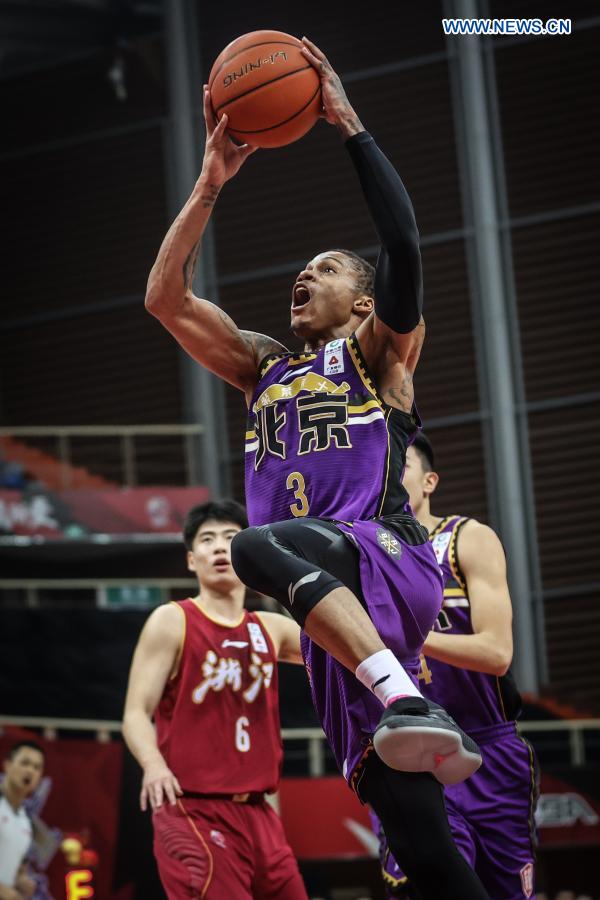 CBA Beijing Royal Fighters vs. Zhejiang Golden Bulls Xinhua