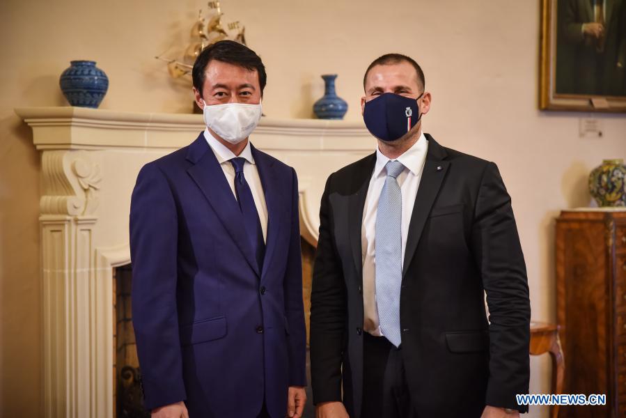 Maltese PM looks forward to strengthening cooperation with China after