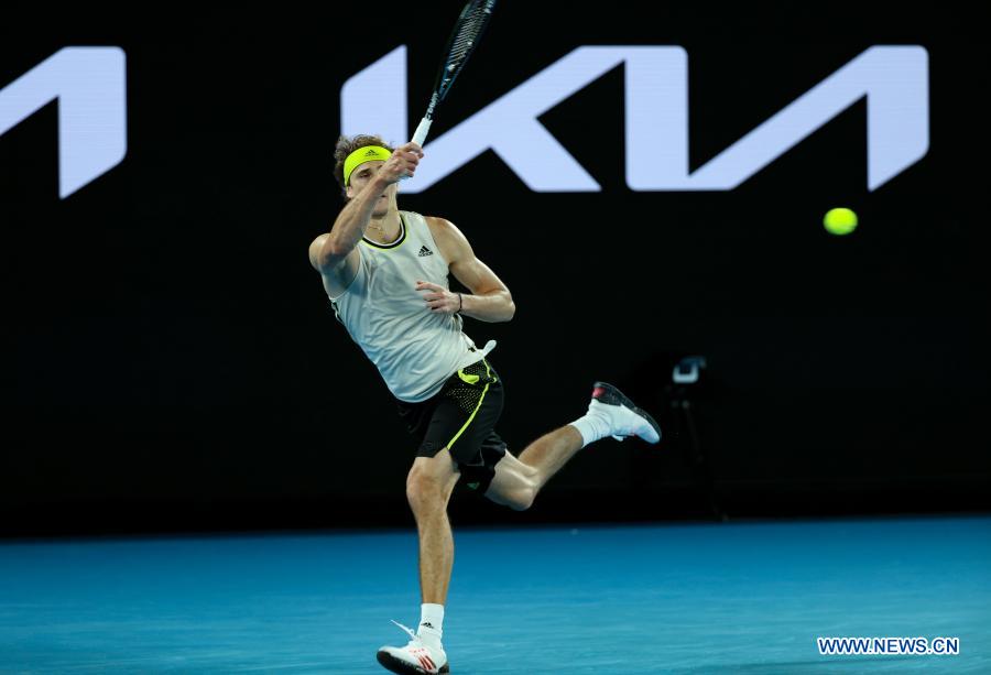 of Australian Open singles match - Xinhua