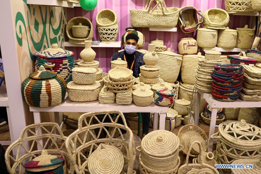 Feature Handicraft exhibition shows diverse Egyptian heritage Xinhua