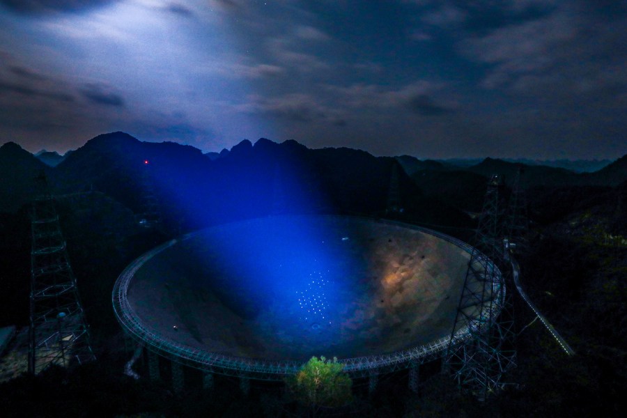 Transparant onstabiel Dronken worden China's gigantic telescope detects new fast radio bursts from space -  Xinhua | English.news.cn
