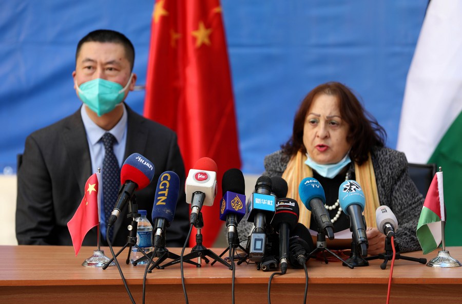 Coronavirus Watch in Mideast: China hands over donated vaccines to Palestine; Iraq reports over 5,800 new COVID-19 cases