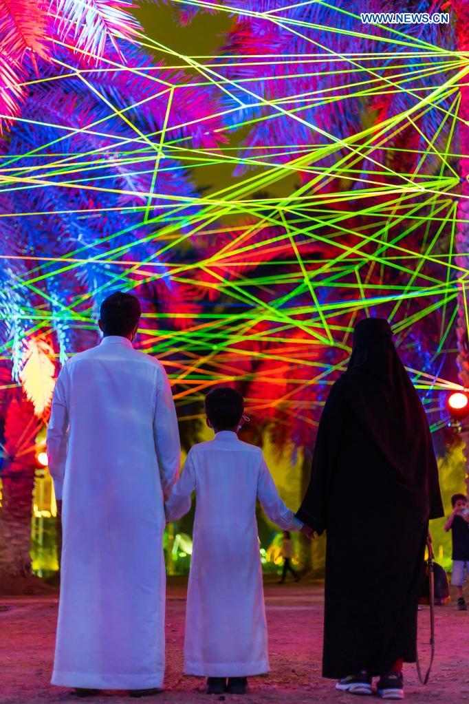 Feature Riyadh light festival to nurture Saudi local artists, build
