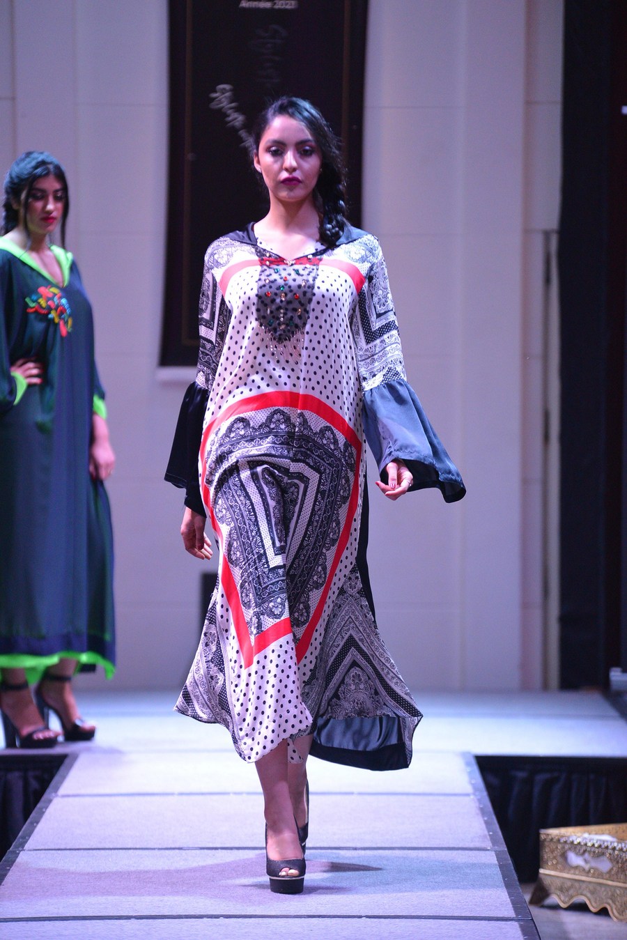 A fashion show of traditional Moroccan ...