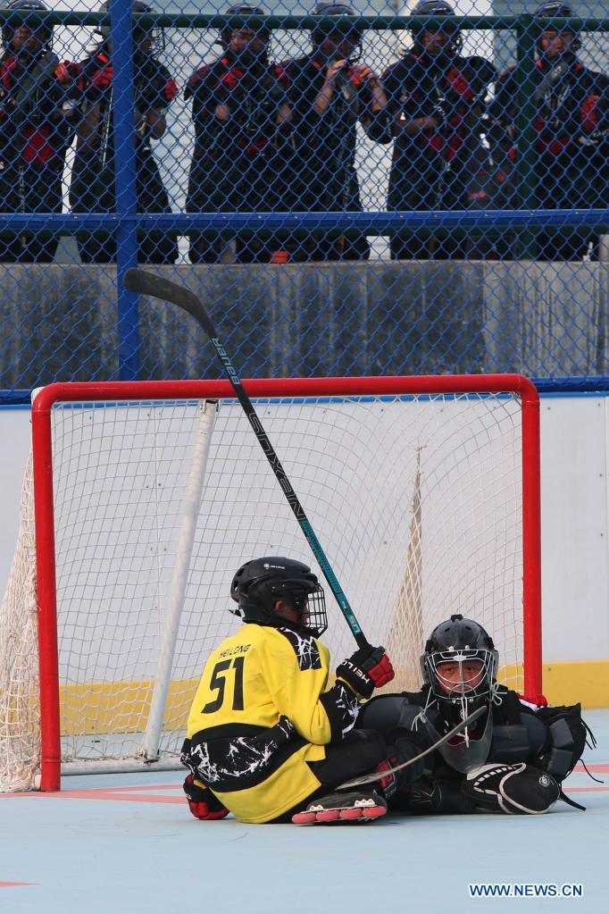 China's martial arts school builds ice hockey team Xinhua English