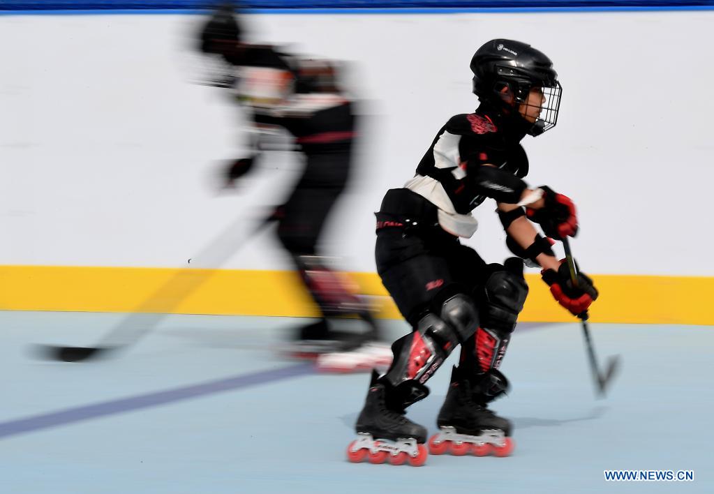China's martial arts school builds ice hockey team Xinhua English