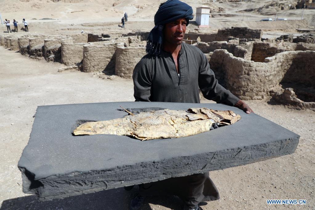 Egypt Unveils Discovery Of 3000 Year Old Lost Gold City In Luxor Xinhua English News Cn