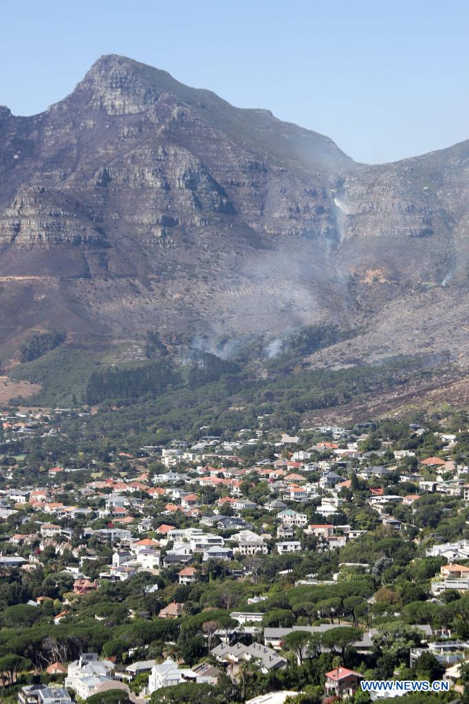 Table Mountain fire "largely contained", but danger remains provincial
