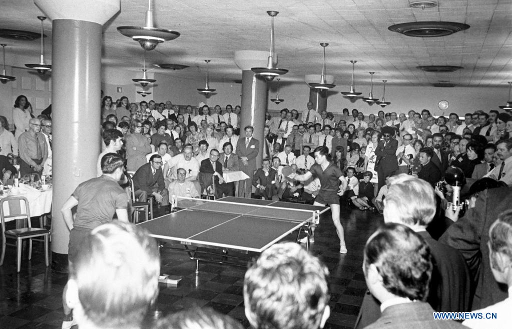 U.S.-China Pingpong Diplomacy, 50 Years Later : NPR