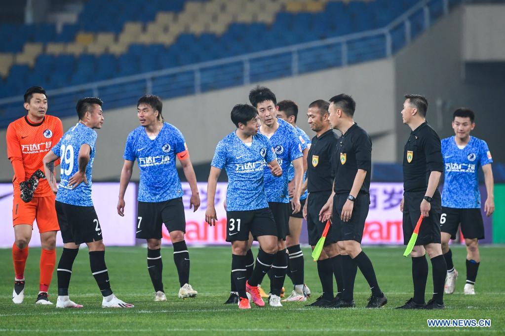 CSL Dalian Professional FC vs. Hebei FC Xinhua English.news.cn