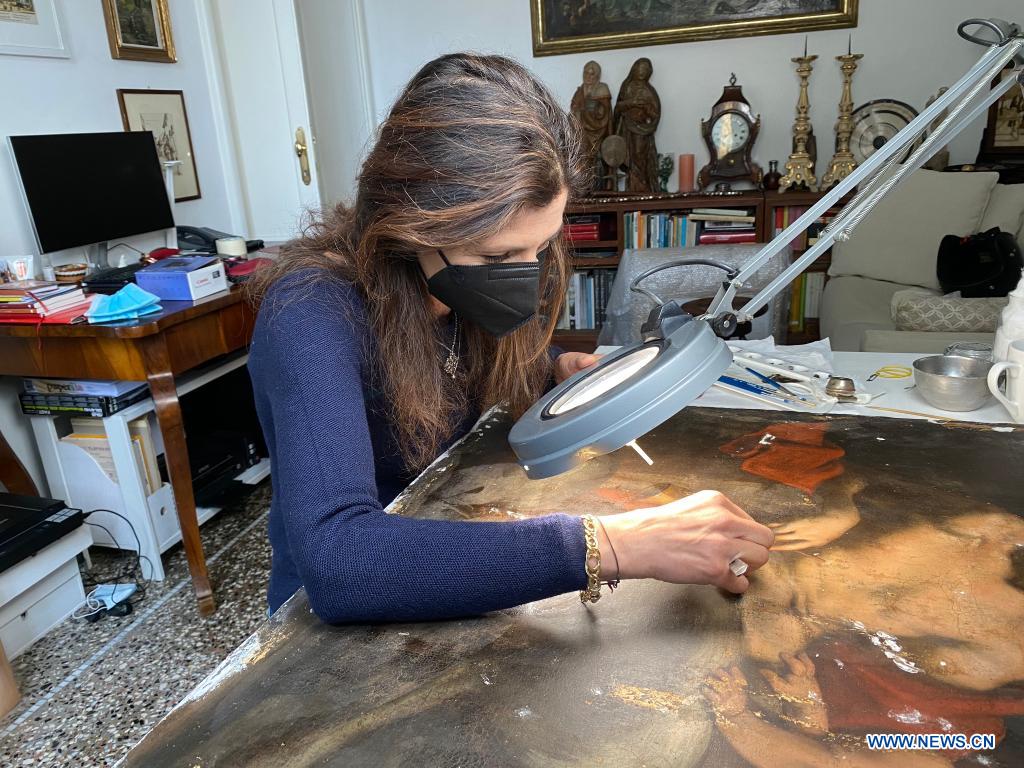 Feature Italian art restorer reflects on how art world is impacted by