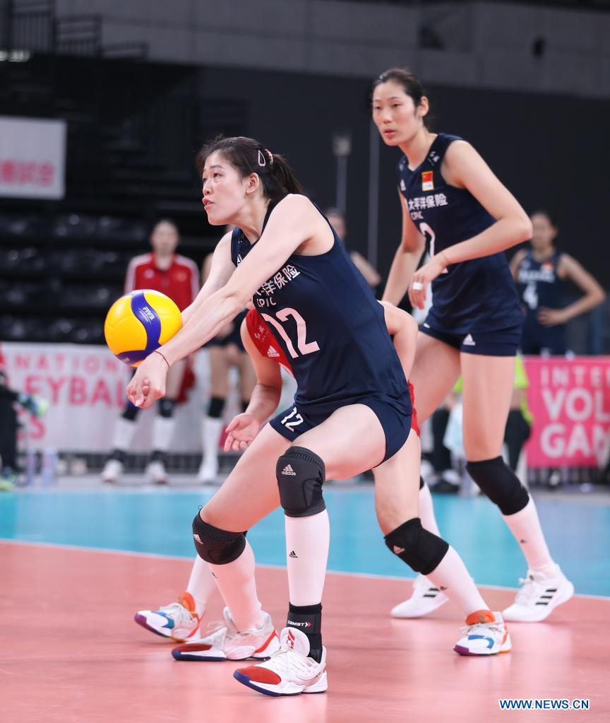 Tokyo Challenge 2021 womens volleyball match China vs