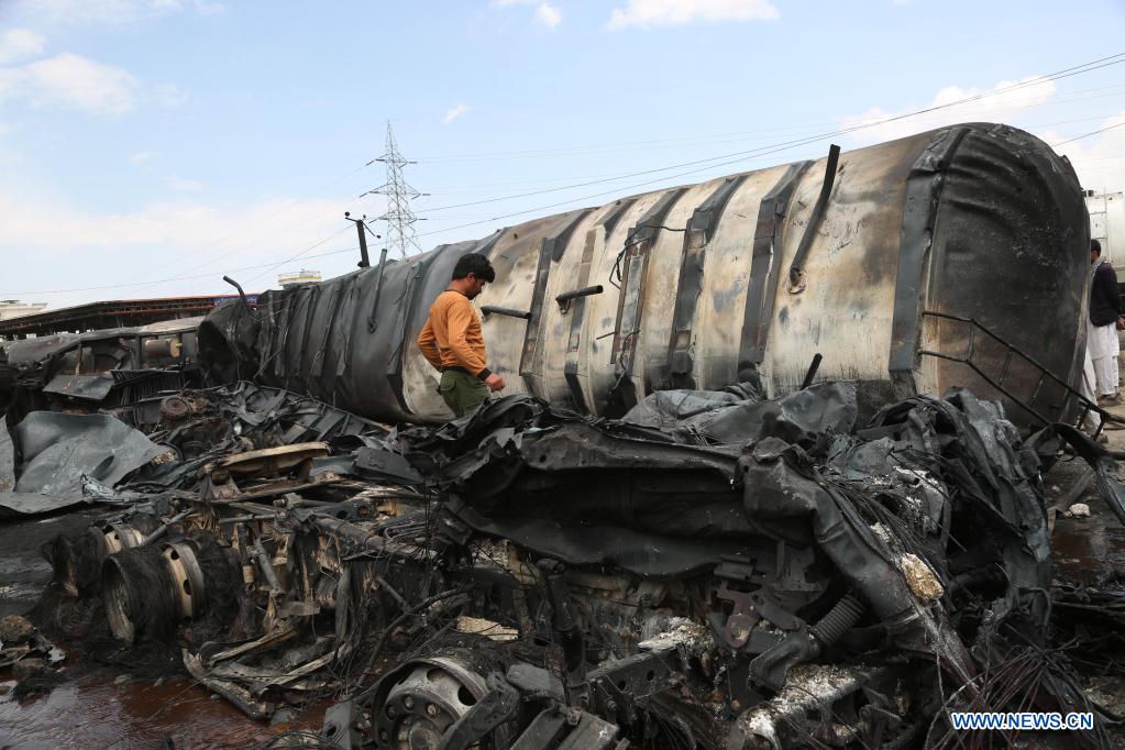 4 killed in fuel tanker explosion in Afghanistan's Kabul media
