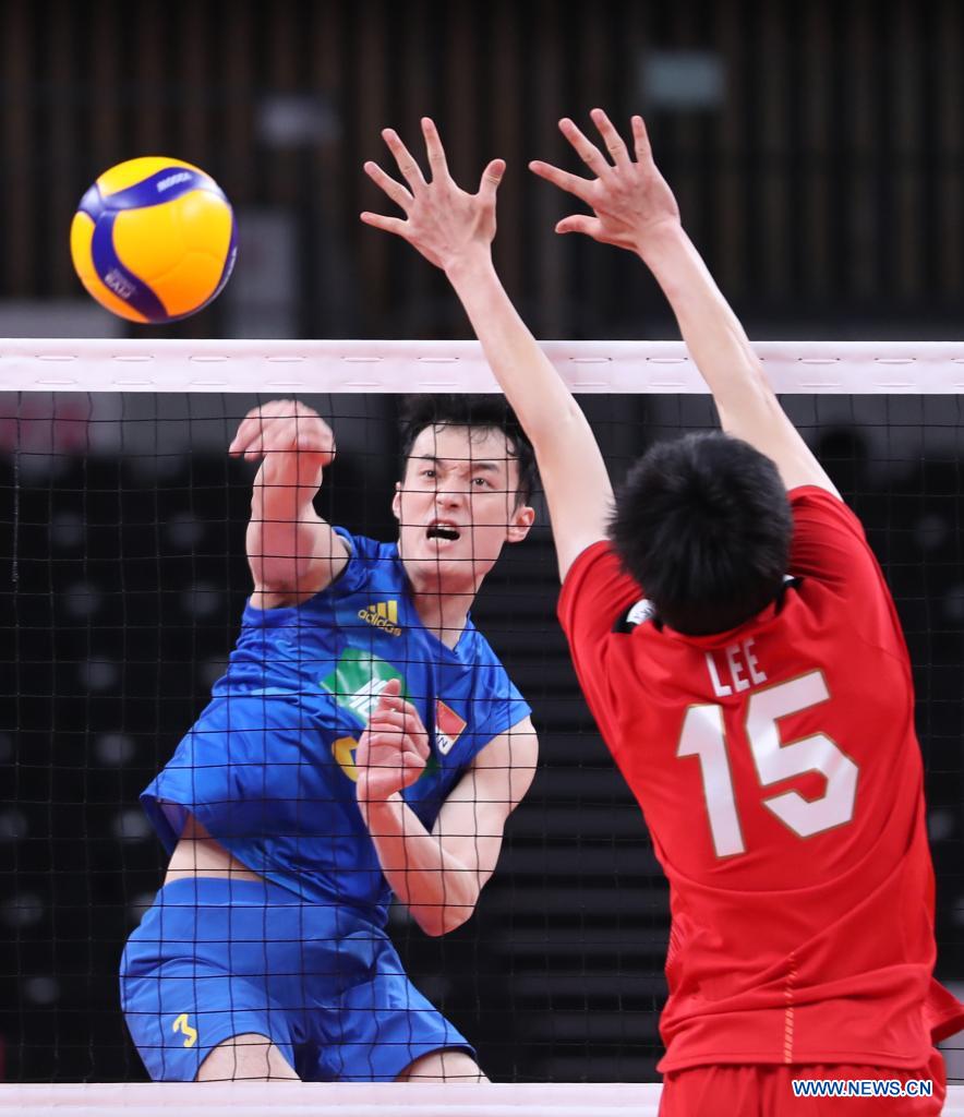 Olympics 2021 volleyball china Jordan Thompson