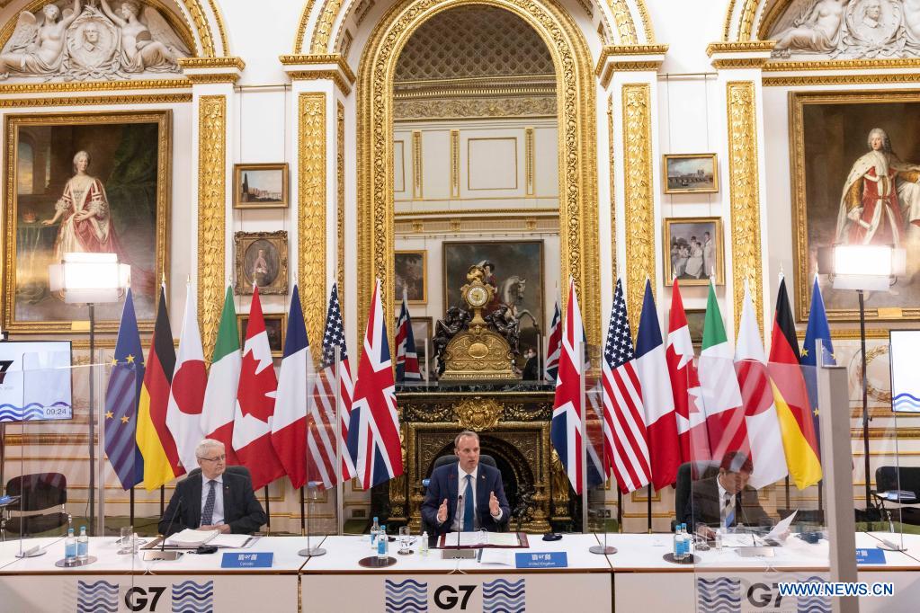 UK hosts first inperson G7 foreign ministers' meeting in two years
