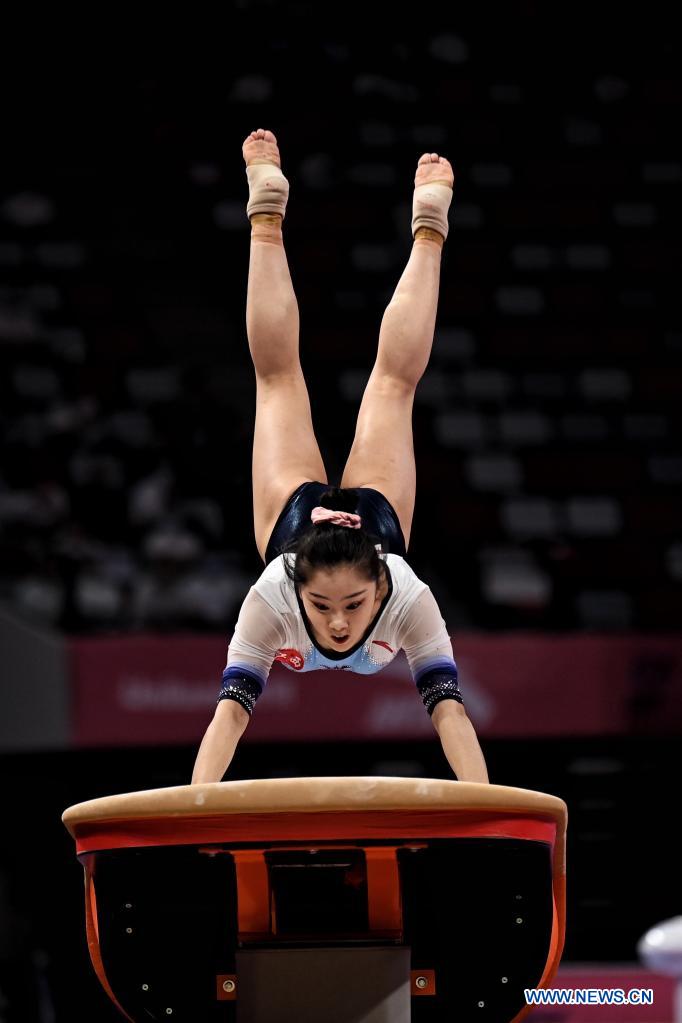 Highlights of 2021 Chinese National Gymnastic Championships Xinhua