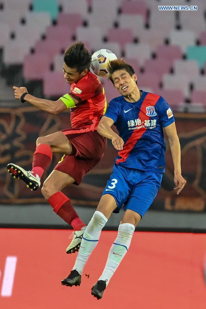 CSL 4th round match Shanghai Shenhua vs. Hebei FC Xinhua English.news.cn
