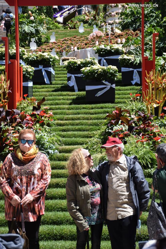 Flower Festival celebrated in Girona, Spain - Xinhua | English.news.cn