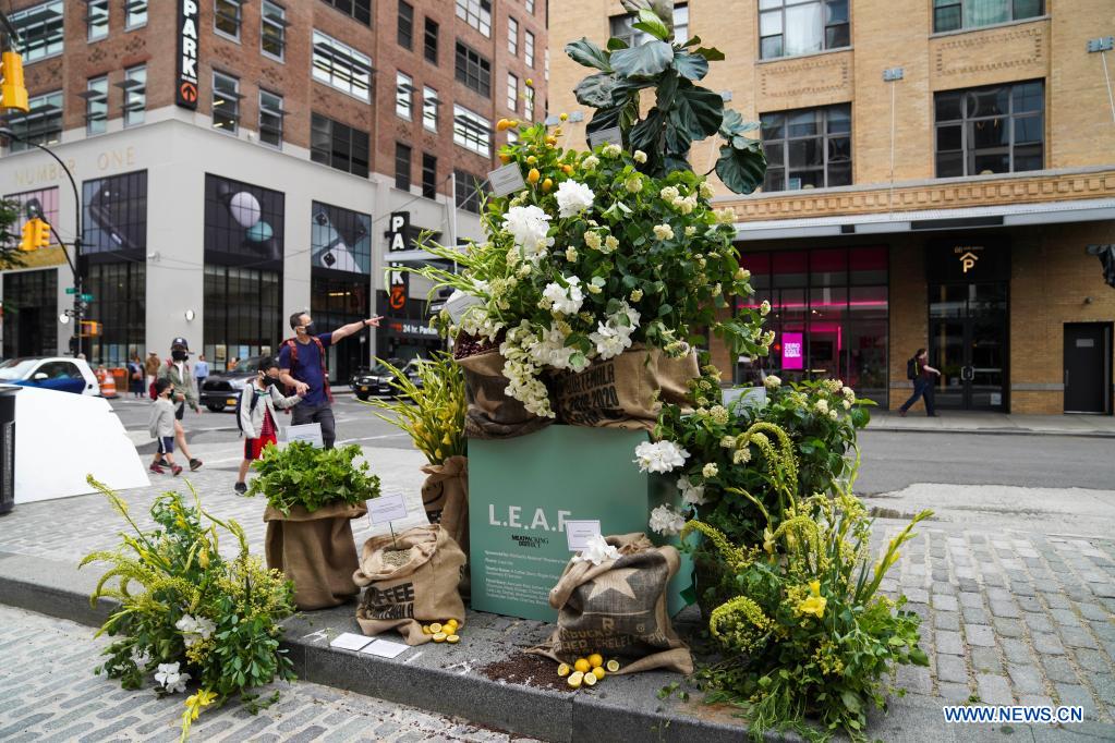 Flower festival kicks off in New York Xinhua English.news.cn