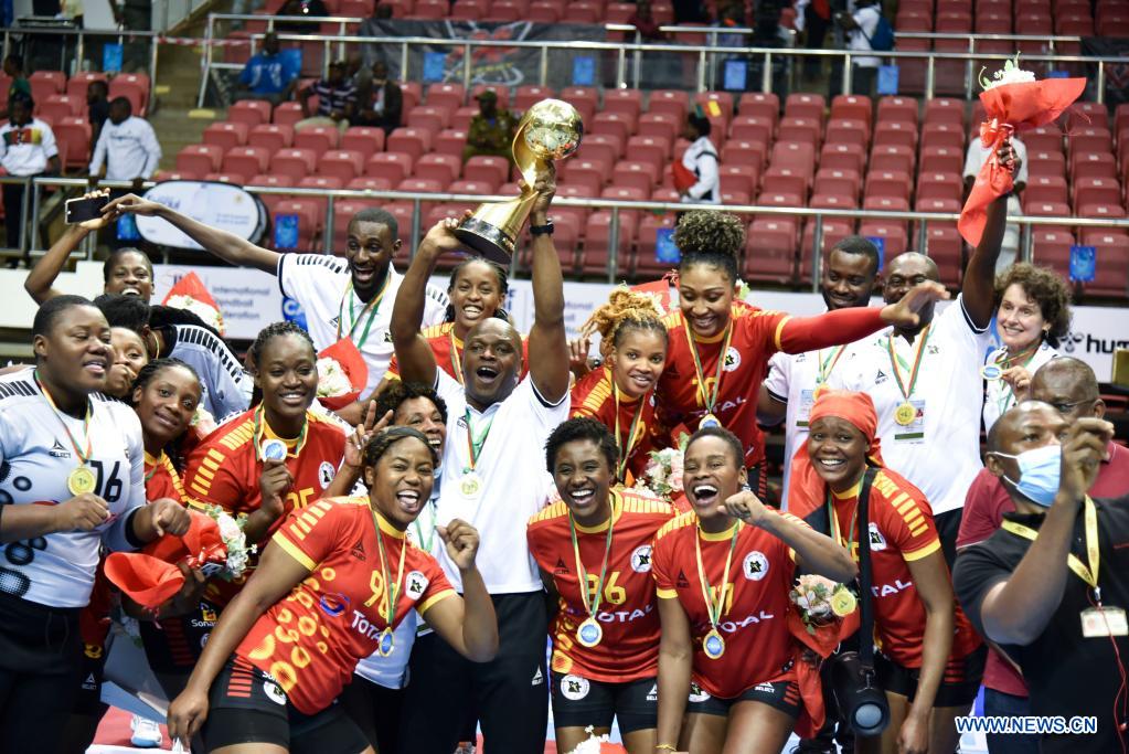 Angola edge Cameroon to retain African women's handball crown Xinhua
