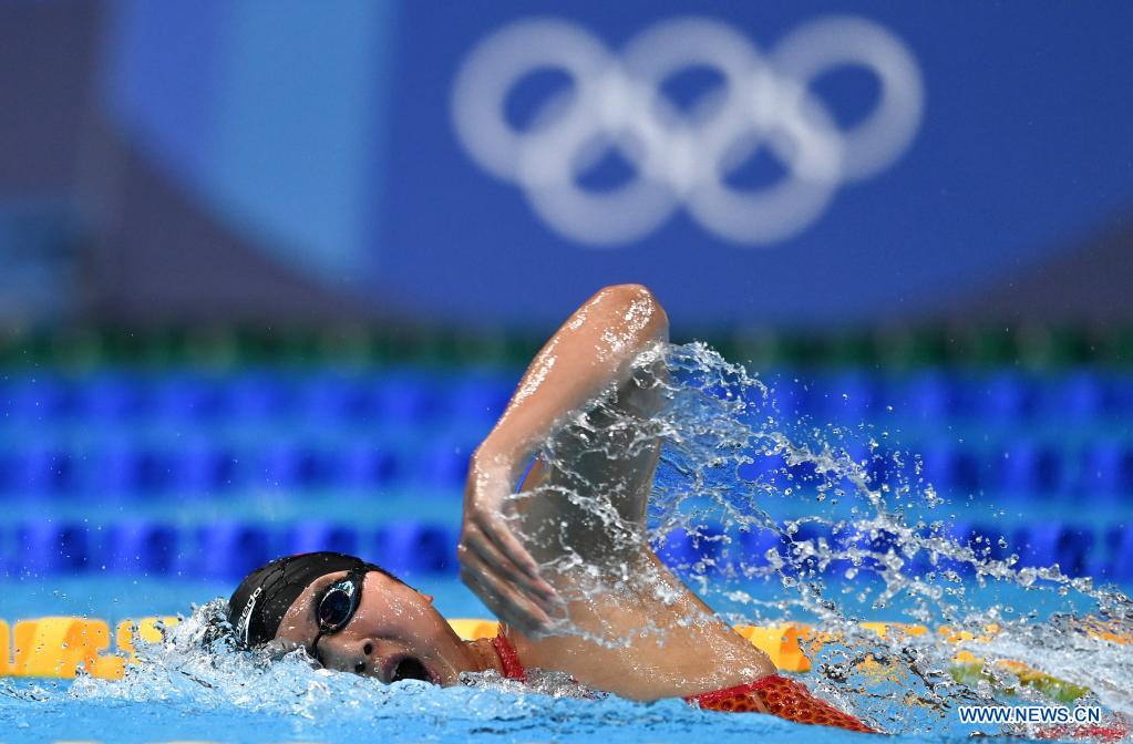 Get injured decorate Evolve Wang Jianjiahe sets Asian record as women's 1500m freestyle debuts at  Olympics - Xinhua | English.news.cn