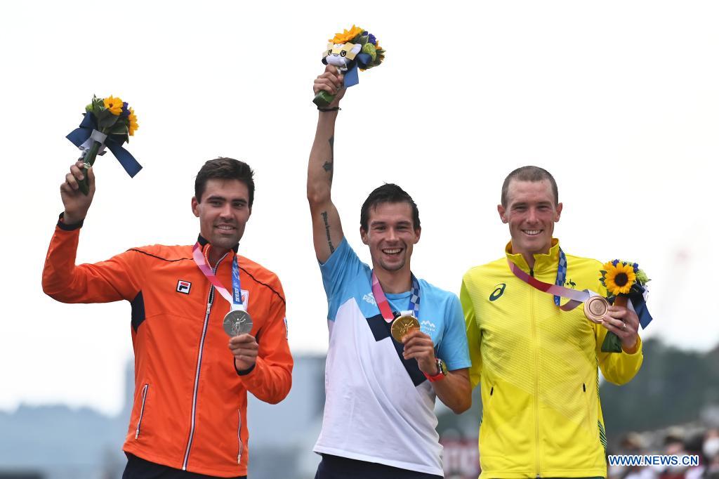 Slovenian cyclist Roglic wins men's 