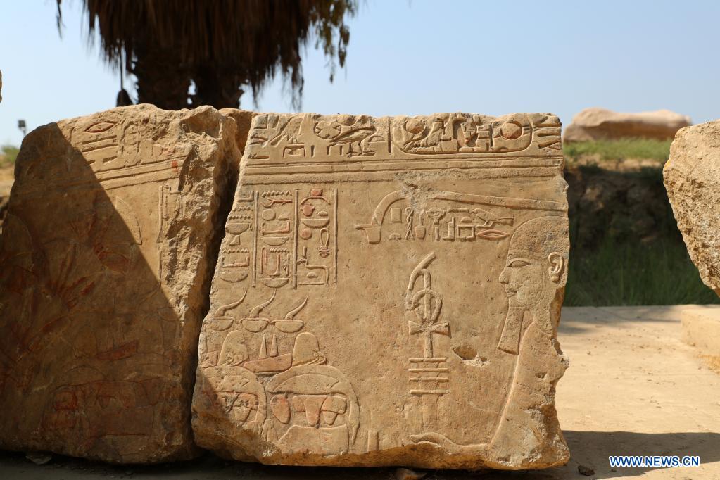 In pics ruins of ancient Egyptian city of Memphis Xinhua English