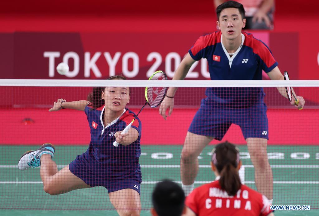 China ensures badminton mixed doubles gold at Tokyo Olympics Xinhua