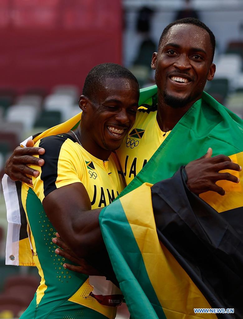 Jamaican Hurdler Parchment wins men's 110m hurdles at Tokyo Olympics Xinhua English.news.cn